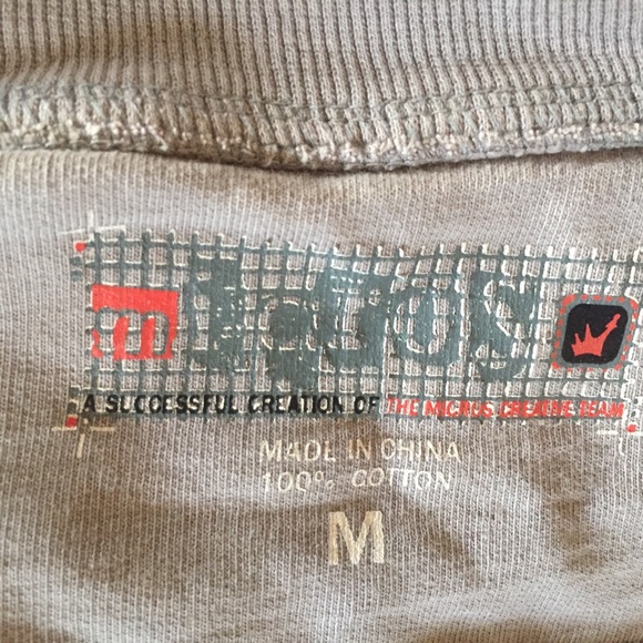 Micros gray zipper sweat - Picture 5 of 8
